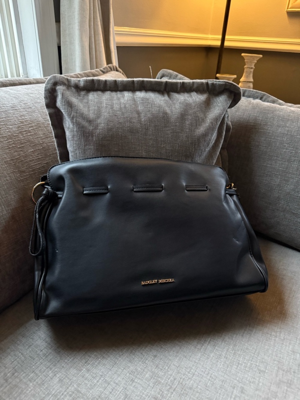 Badgley Mischka Black Handbag - New With Tags